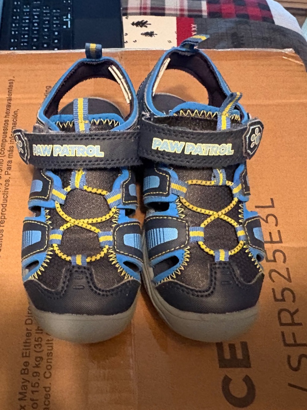 Paw Patrol Toddler Boy Sport Sandals Sz 10
